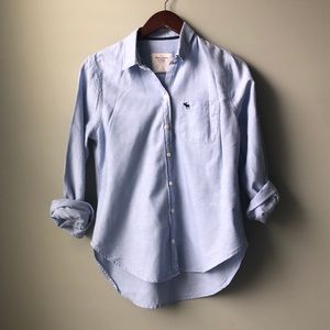 Abercrombie & Fitch Light Blue Button Down